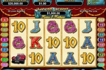 Fame and Fortune Online Casino Game